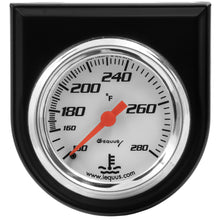 Load image into Gallery viewer, 2.0 Dia Water Temp Gauge w/Black Panel