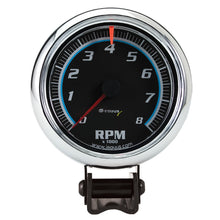 Load image into Gallery viewer, 3-3/8 Dia Tachometer 8000 RPM Black Dial