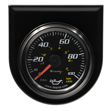 Load image into Gallery viewer, 2.0 Dia Oil Pressure Gauge Black  0-100psi