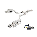 Chrysler 300C 6.1L Stainless Steel Twin 3 Cat-Back System with Varex Mufflers