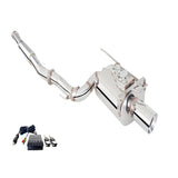 Mitsubishi Evolution 7,8,9 3 Stainless Steel High Flow Cat-Back System