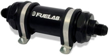 Load image into Gallery viewer, Fuel Filter In-Line 5in 6 Micron Fibgerglass 8AN