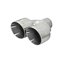 Load image into Gallery viewer, S/S Exhaust Tip Dual 4in Dia. - 2.5in Pipe