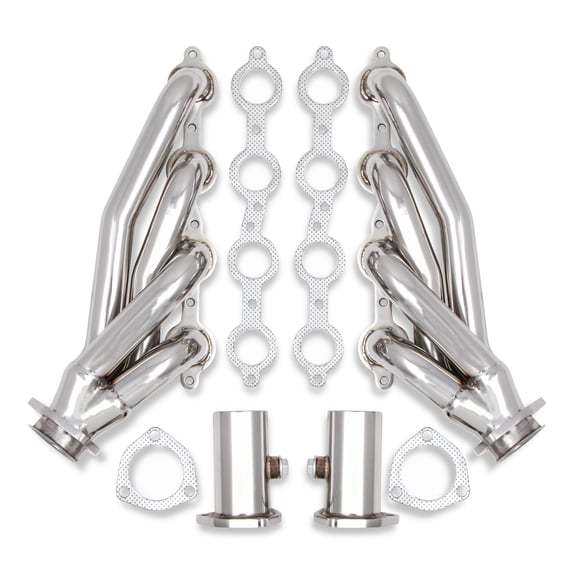 Exhaust Header Set LS Swap Polished 304 SS