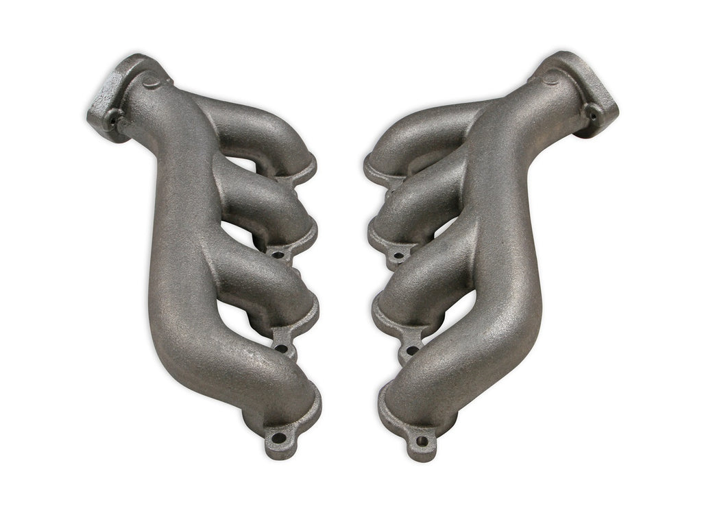 Cast LS Exhaust Manifold Set  - Natural Finish