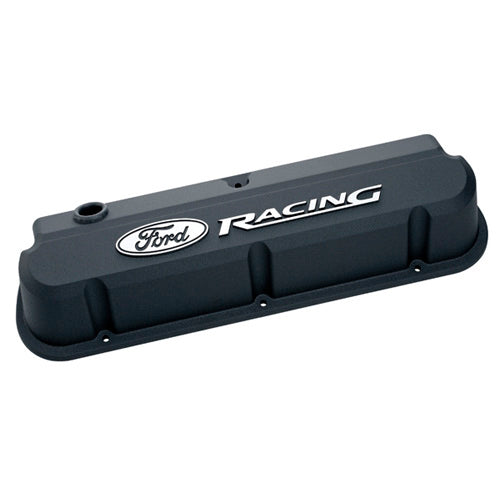 Slant Edge Valve Cover Set w/Ford Racing Logo