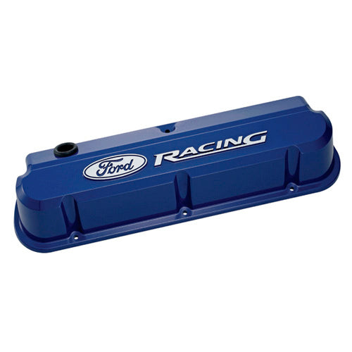 Slant Edge Valve Cover Set w/Ford Racing Logo