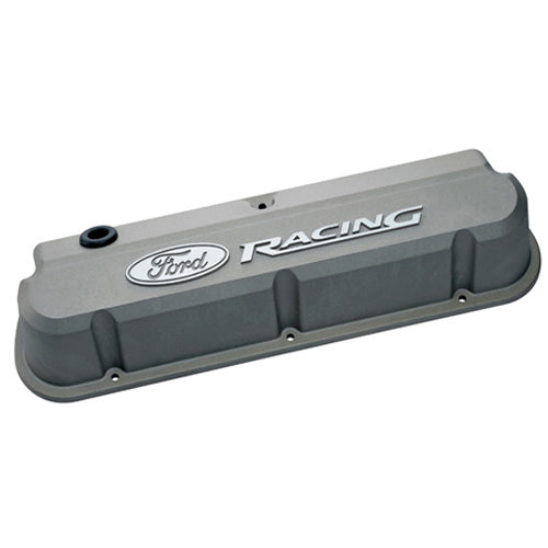 Slant Edge Valve Cover Set w/Ford Racing Logo