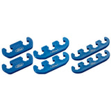 Spark Plug Wire Dividers 6pk Blue Plastic