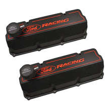 Load image into Gallery viewer, 351C Aluminum Valve Cover Set - Black Finish