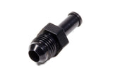 #6 Male x 5/16 Barbed Str. Hose Fitting Black