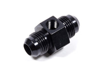 Load image into Gallery viewer, Inline Gauge Adapter #8 x #8 Male Black