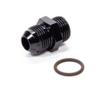 #8 x 3/4-16 (#8) Radius O-Ring Fitting Black