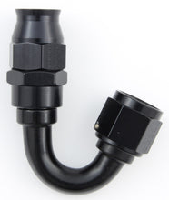 Load image into Gallery viewer, Hose Fitting #8 150 Deg PTFE Black