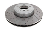 GD sport rotors, wide slots for cooling to reduce temps preventing brake fade