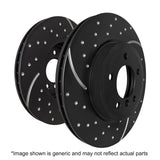 3GD Series Sport Slotted Rotors; Rear; For FMSI Pad No. D2032;