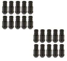 Load image into Gallery viewer, 20 Lugnuts 12x1.25 Forge 3/4in Black