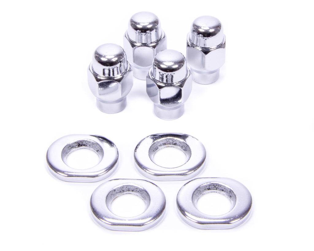 4 Lugnuts ET Style Conic al Seat 7/16