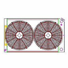 Load image into Gallery viewer, Radiator Combo Unit GM A &amp; G Body LS Swap