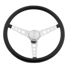 Load image into Gallery viewer, Classic 15in Black Vinyl Wheel - Chrome 3-Spoke