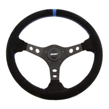 Load image into Gallery viewer, Suede Racing Steering Wheel w/Center Marker