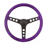 Steering Wheel Mtl Flake Purple/Spoke Blk 15