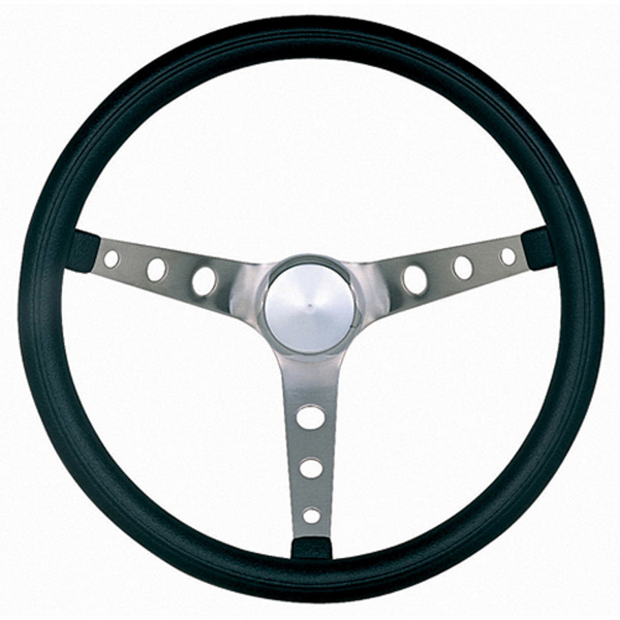 Classic Nostalgia 15in Black Steering Wheel