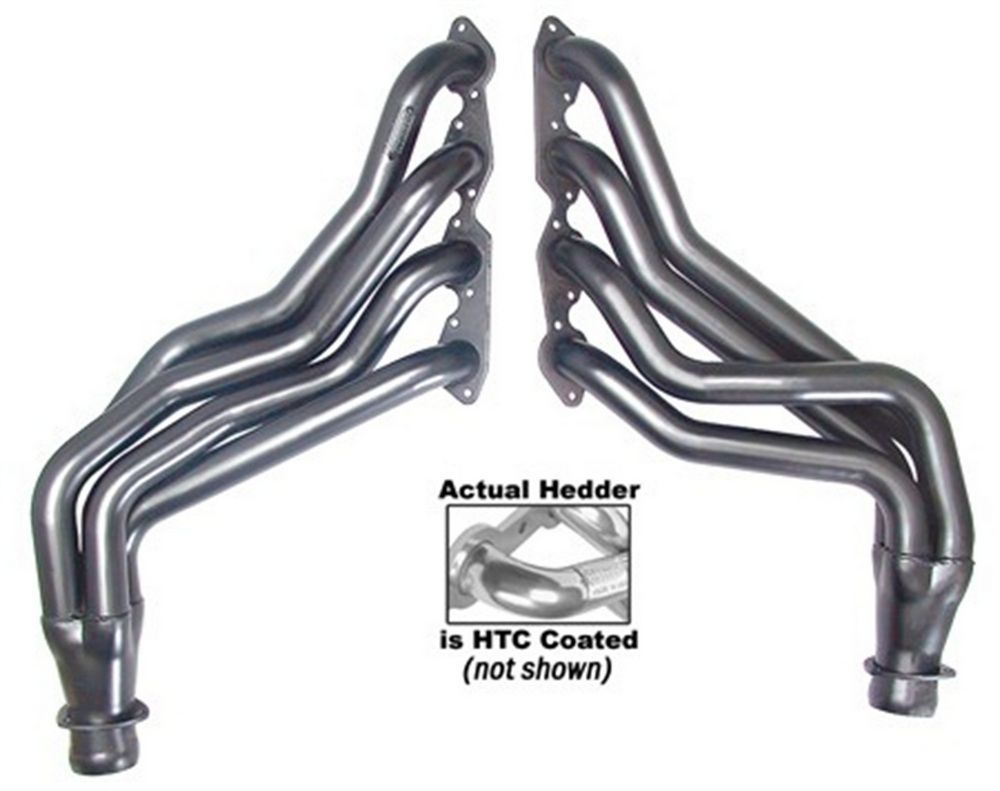 Coated Headers - GM Truck w/BBC