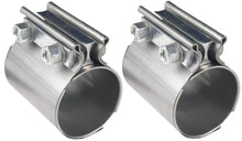 Load image into Gallery viewer, Exhaust Coupler Clamps 2-1/2 SS 2pk