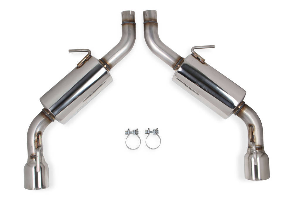 Axle Back Exhaust Kit  w /Mufflers V6 Camaro 16up