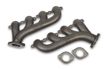 Load image into Gallery viewer, GM LS Cast Iron Exhaust Manifolds Raw Finish