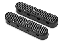 Load image into Gallery viewer, 2-Piece Cast Alm GM LS Valve Cover Set - Black