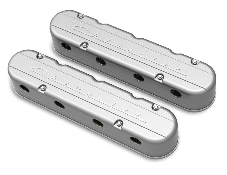 2-Piece Valve Cover Set GM LS w/Chevrolet Logo