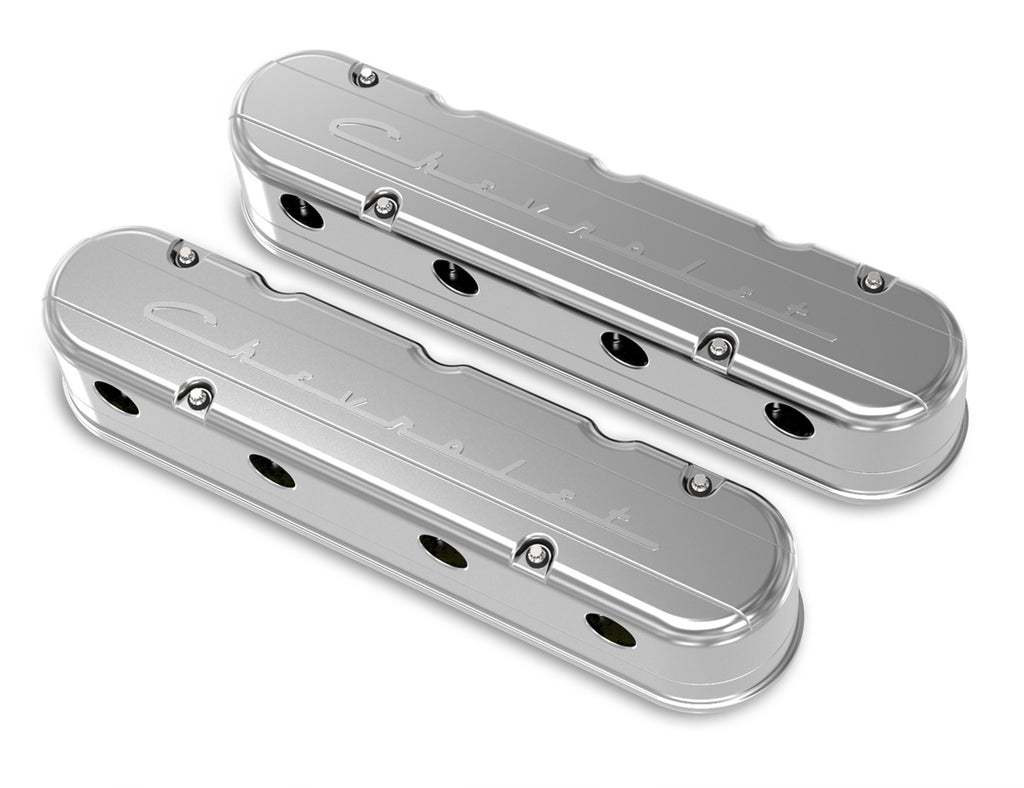 GM LS Valve Cover Set 2-Piece Design Polished