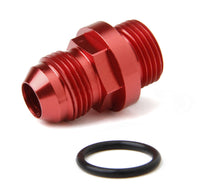 Load image into Gallery viewer, Fuel Inlet Fitting Short 8an to 8 ORB Red