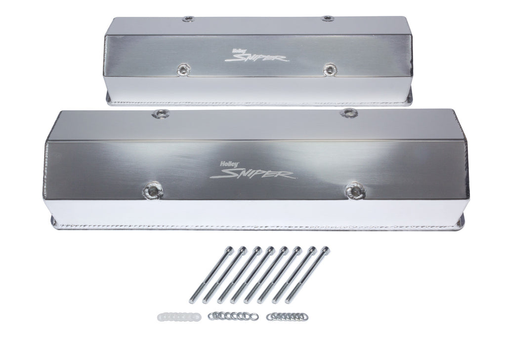 Sniper Fabricated Valve Covers  SBC Tall