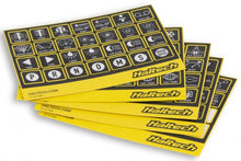 Load image into Gallery viewer, Haltech Keypad Label Set - 140 individual labels.