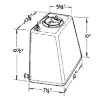 Load image into Gallery viewer, 3-Gallon Econo Rail Fuel Cell