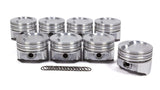 SBF 351W D-Cup 2V Piston Set 4.030 Bore -19.5cc