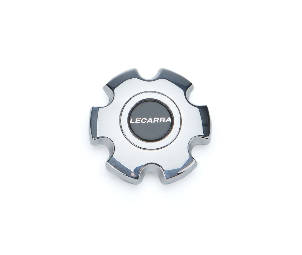 Billet Horn Button Polished Lecarra Logo