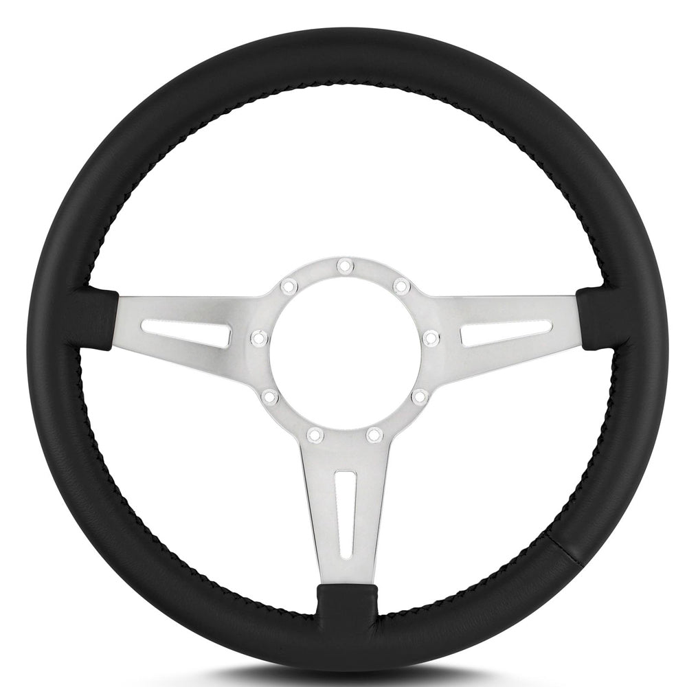 Steering Wheel Mark 4 El egante Pol. w/Blk Wrap