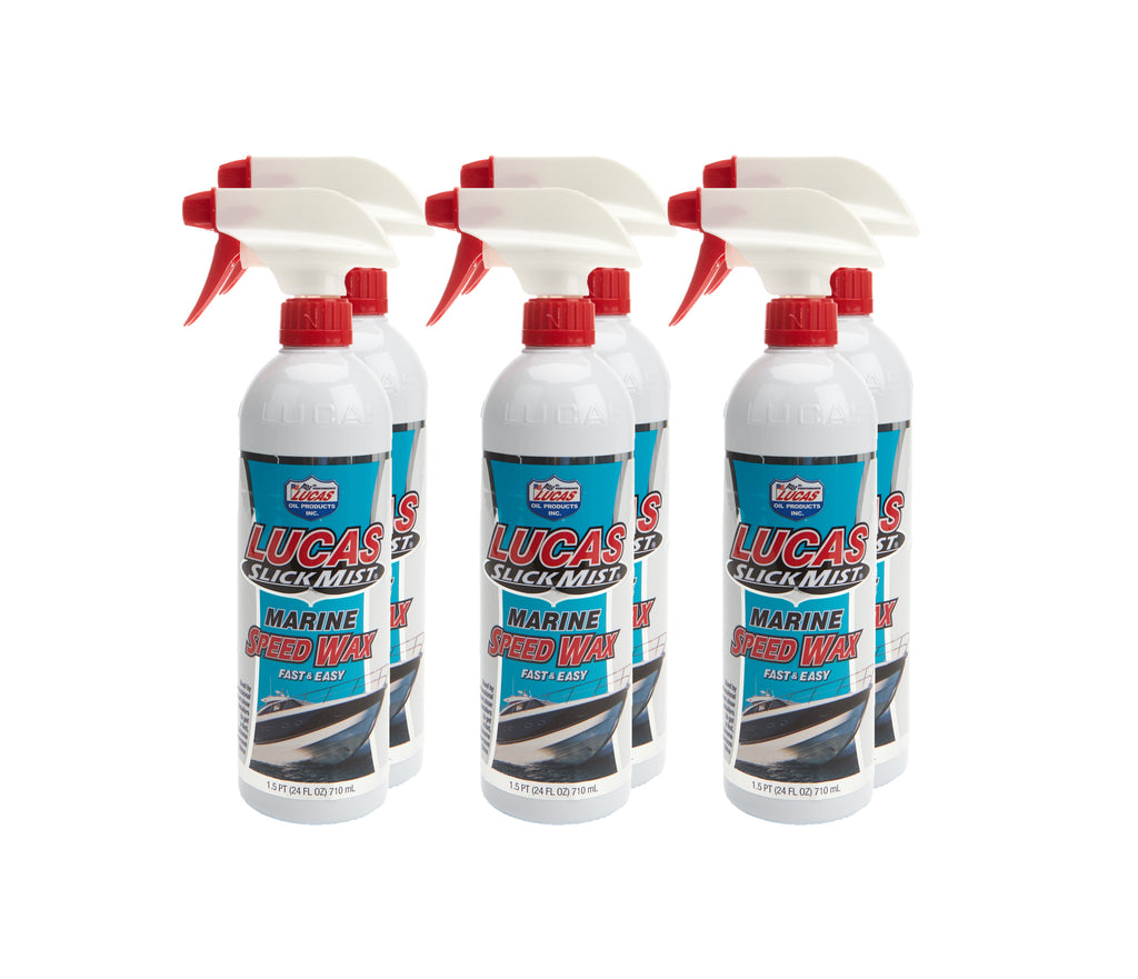 Slick Mist Marine Speed Wax Case 6x24 Ounce