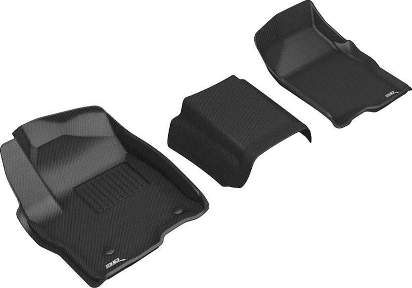 GM P/U 1500 19-  Kagu Fl oor Liners 1st Row Black