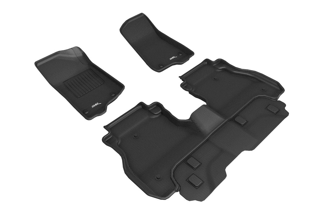 Jeep Gladiator 20-  Kagu Floor Liner 1&2 Rows Blk