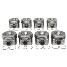 Load image into Gallery viewer, Piston Set w/Rings Ford 6.4L Diesel 8pk