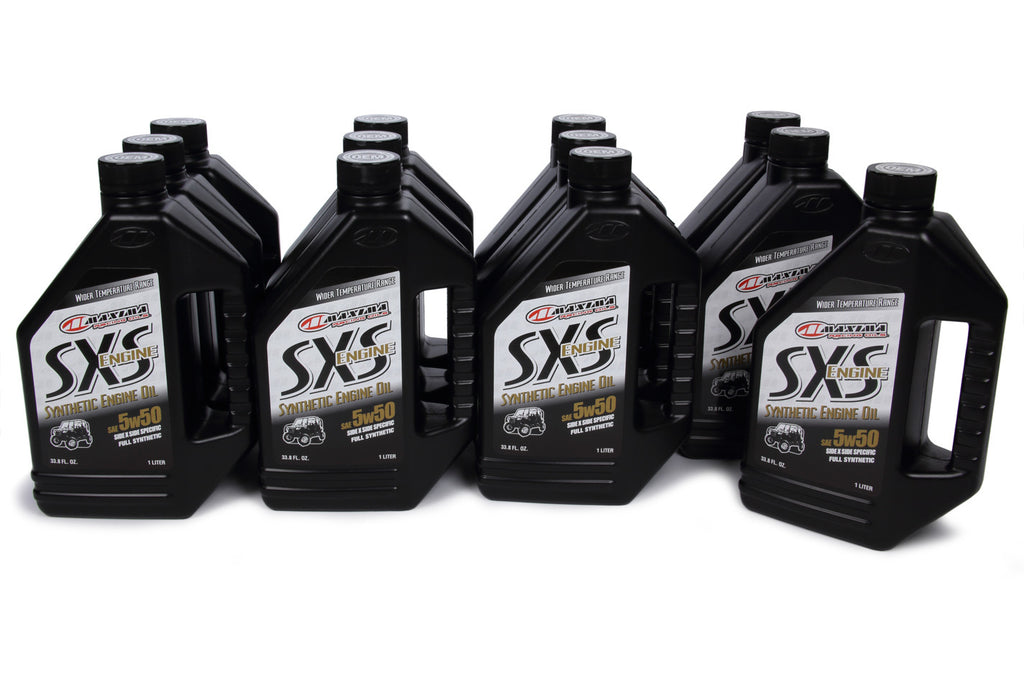 SXS Engine Full Syntheti c 5w50 Case 12 x 1 Liter