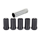 Wheel Locks 5Pcs. 18- Jeep JL 14mm x 1.5 Black