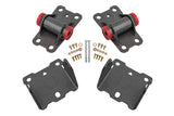 Motor Mount Kit, Upper And Lower, Poly