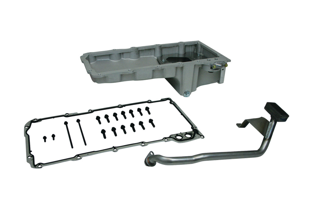 GM LS Swap Oil Pan Kit Cast Aluminum