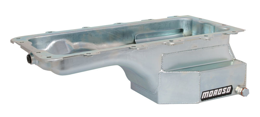 Ford 4.6L/5.4L Oil Pan 8qt. Clear Zinc Steel